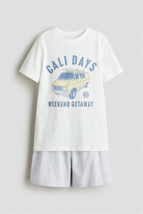 Пижама из хлопкового трикотажа 1134319036 - Фото 13680788