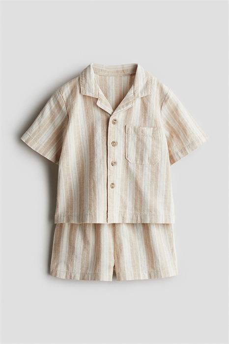 Комплект из 2 частей из льняного бленда 1232745005 - Фото 13680950