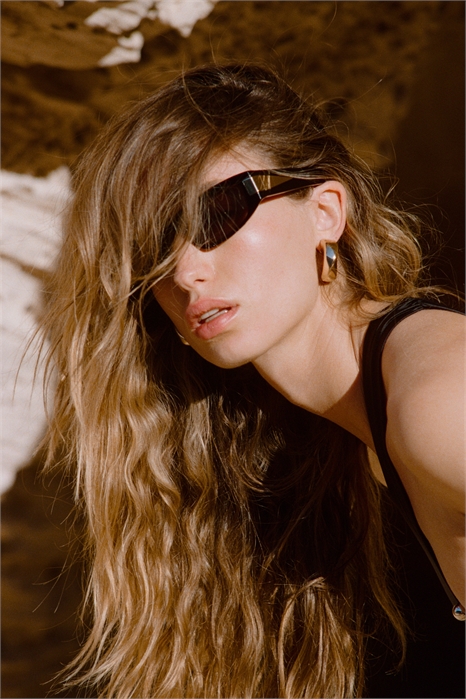 Тонкие солнцезащитные очки "кошачий глаз 1277119001 - Фото 13681390