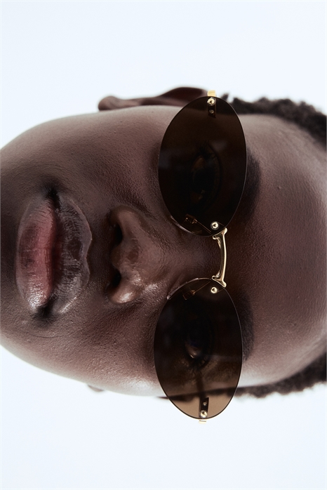 Овальные солнцезащитные очки 1281826002 - Фото 13681536