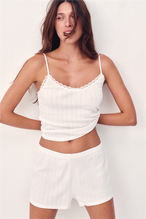 Хлопковая пижама из пуателле 1290408003 - Фото 13682194