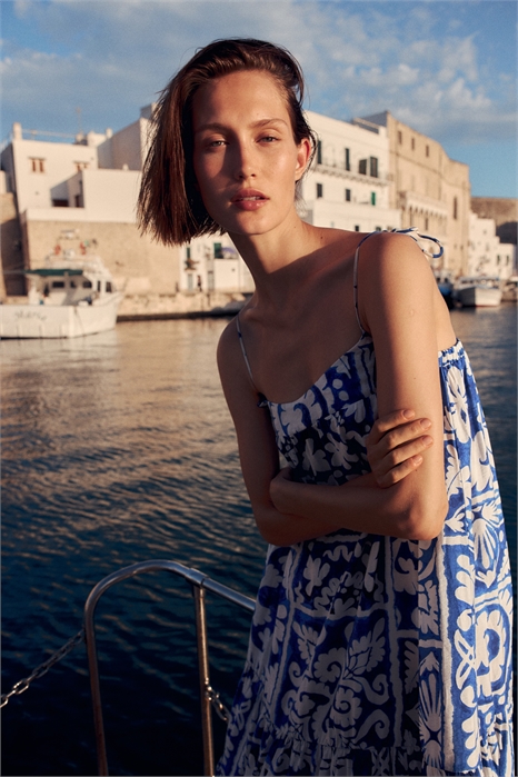 Платье макси на завязках 1290424002 - Фото 13682209