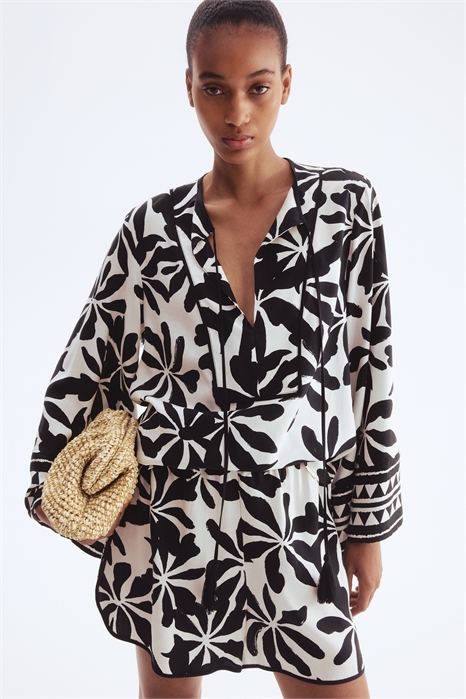 Блузка из лиоцелла 1290790001 - Фото 13682238