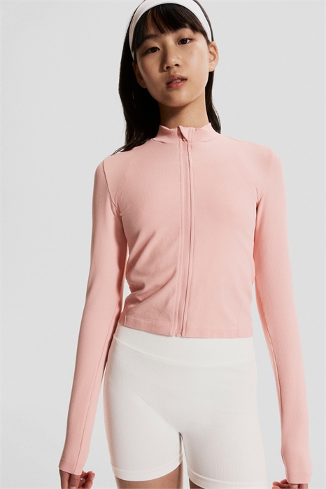 Бесшовная спортивная куртка с DryMove™ 1294141001 - Фото 13682502