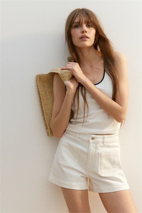 Хлопковая майка 1296059002 - Фото 13682657