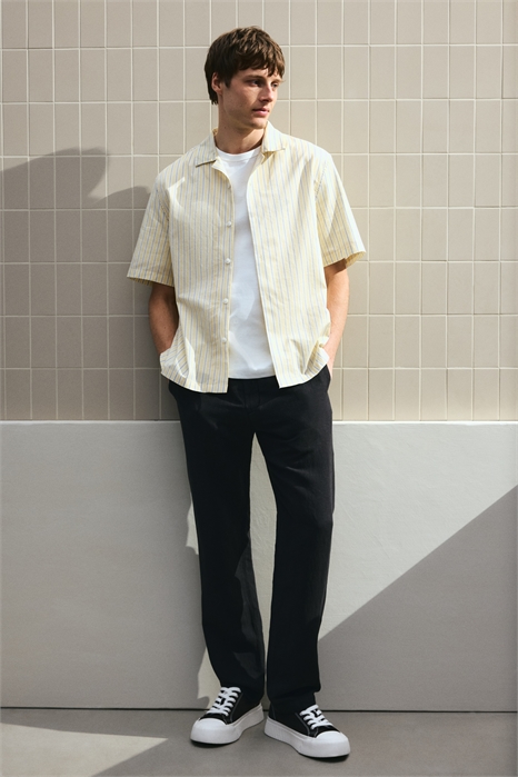 Брюки Regular Fit из льняной смеси 1300520001 - Фото 13682736