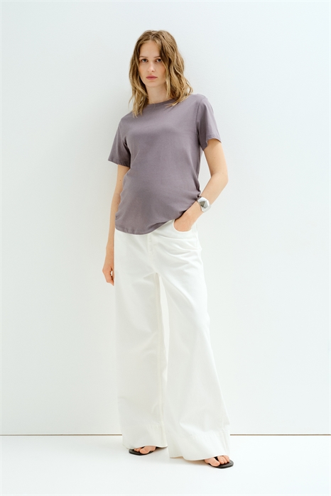 Хлопковая футболка MAMA 1226831010 - Фото 13682964