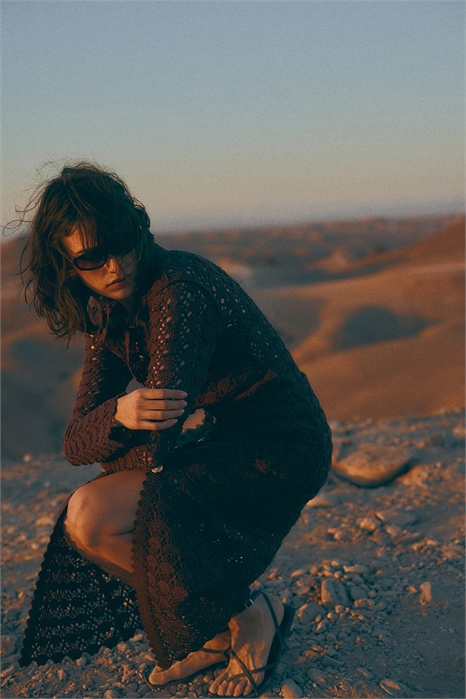 Платье из вязаного трикотажа 1274541002 - Фото 13691769