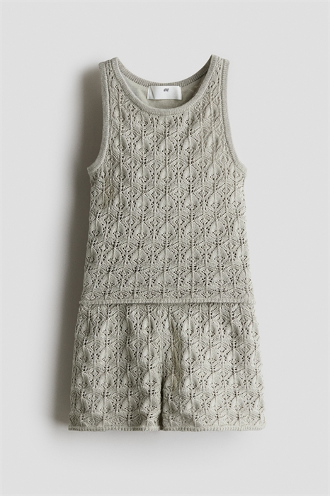 Майка и шорты кроше, комплект 1285318002 - Фото 13692076