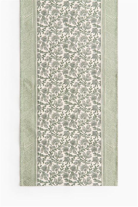 Удлиненная узорчатая столовая дорожка из хлопковой смеси 1294415001 - Фото 13692121