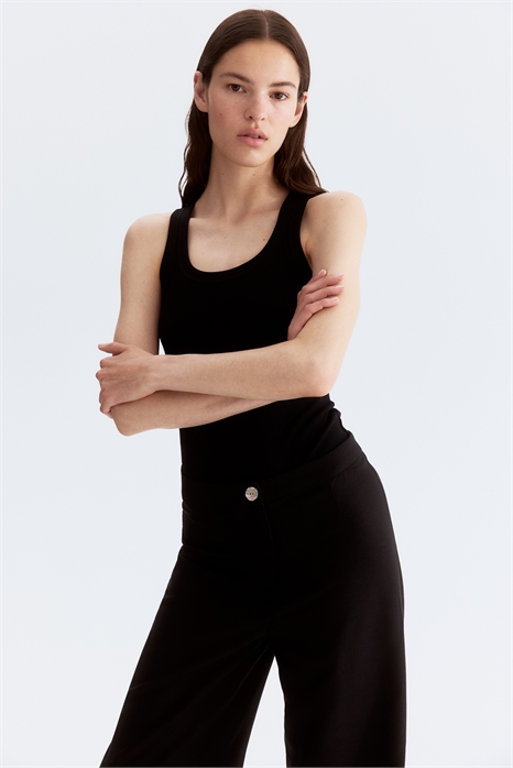 Боди стринги с ребристой отделкой из шелкового материала 1286593002 - Фото 13696499