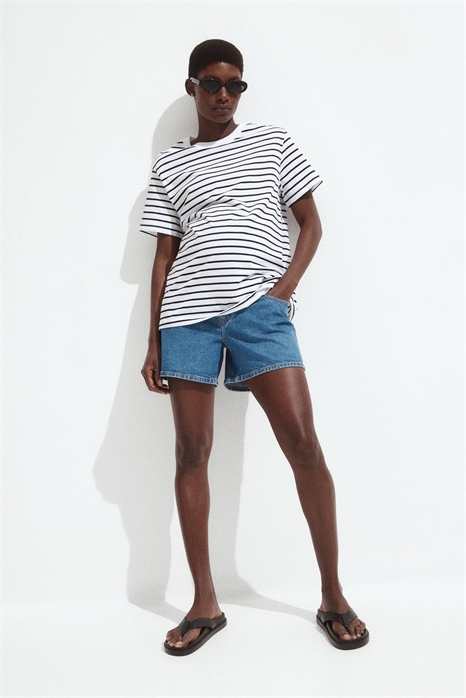 Хлопковая футболка MAMA 1226831011 - Фото 13696533