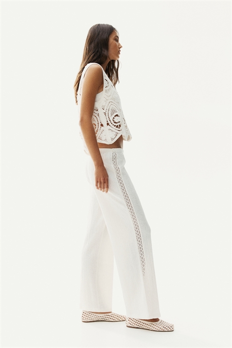 Текстурированные брюки 1302185001 - Фото 13697087