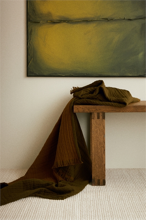 Плед из хлопкового муслина 1226525008 - Фото 13697790