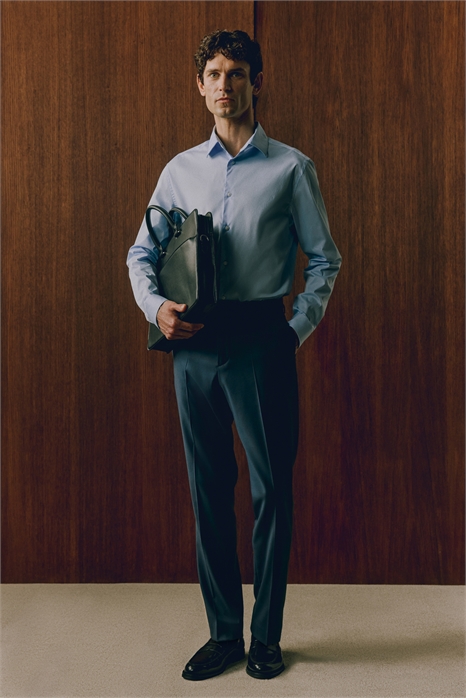 Рубашка Slim Fit Stretch 1257590004 - Фото 13698650