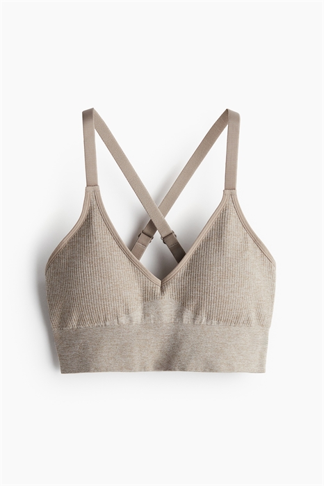 Бесшовный спортивный бюстгальтер средней степени поддержки с DryMove™ 1120585018 - Фото 13699134