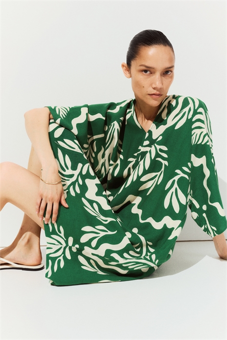 Платье из льняного бленда MAMA Before & After 1255745002 - Фото 13699659