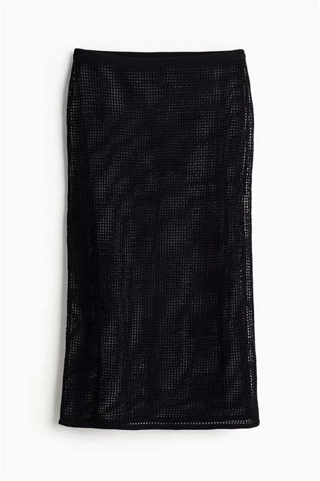 Пляжная юбка из дырчатого трикотажа 1249544001 - Фото 13700094