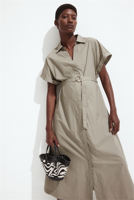 Платье с поясом MAMA 1255748003 - Фото 13701418