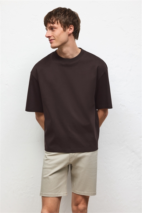 Шорты из саржи с 5 карманами Regular Fit 1260543002 - Фото 13702044