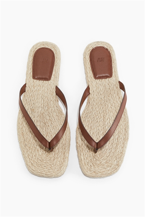 Шлепанцы из эспадрильи 1280695002 - Фото 13702188