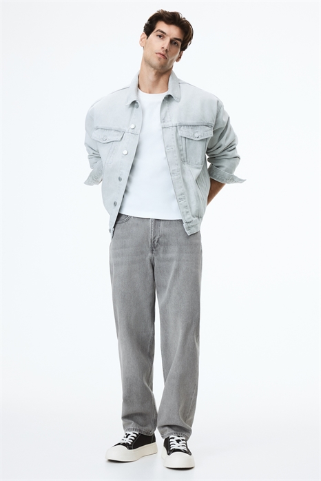 Широкие джинсы 0979945055 - Фото 13702481