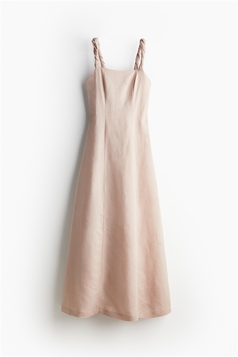 Платье-макси из льняного бленда 1238807001 - Фото 13702670