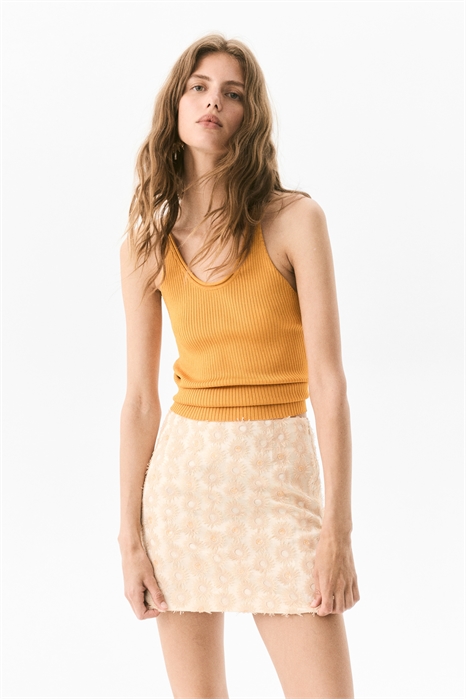 Жилетка с ребристой вязкой 1289318002 - Фото 13702784