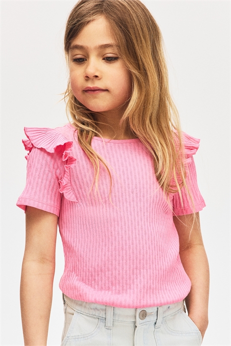 Топ из хлопка с воланами 1282330008 - Фото 13703819