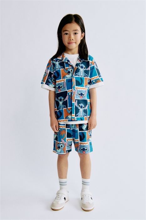 Принтованная курортная рубашка 1296347001 - Фото 13705838