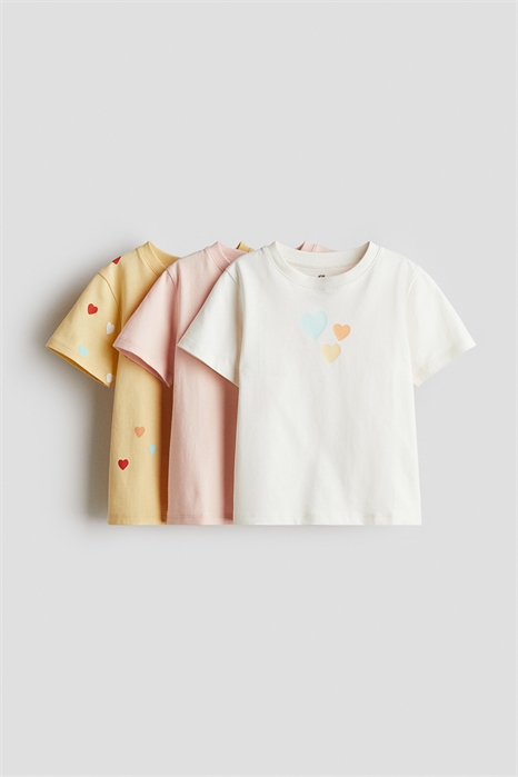 Комплект из 3 футболок из джерси с принтом 1282740009 - Фото 13706044