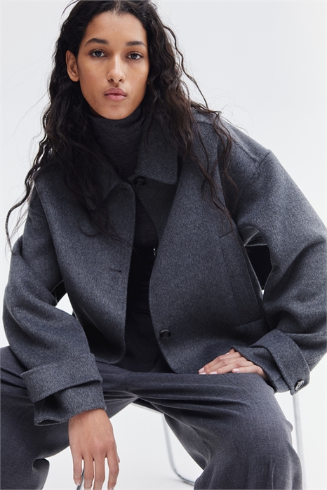 Жакет ручной работы из шерстяной смеси 1265320001 - Фото 13706119