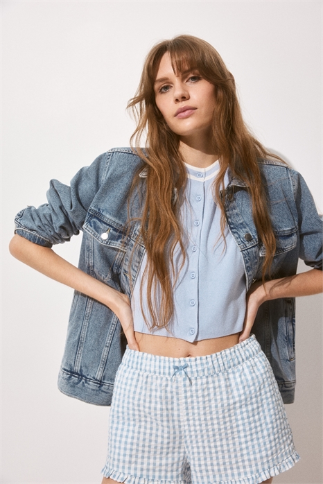 Шорты с эластичным поясом 1284896002 - Фото 13706131