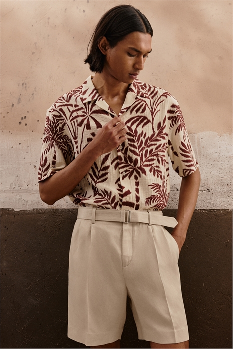 Шорты Relaxed Fit Tailored из лиоцеллового бленда 1275950002 - Фото 13706196