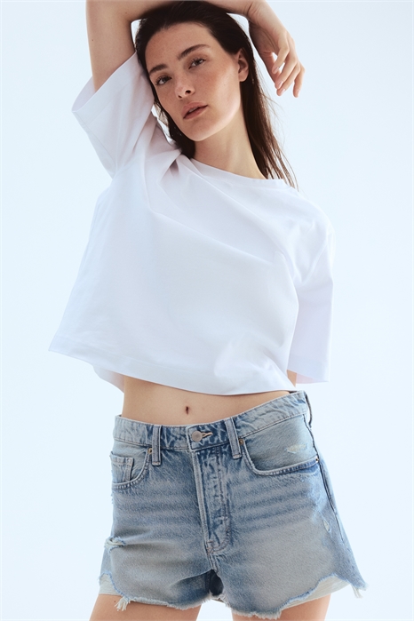 Высокие джинсовые шорты 1258880003 - Фото 13707299