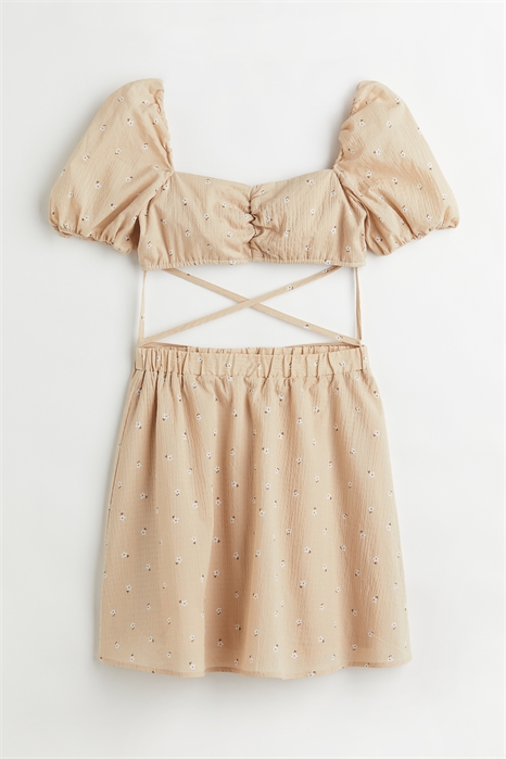 Платье из двух частей с завязками 1065279003 - Фото 13708397