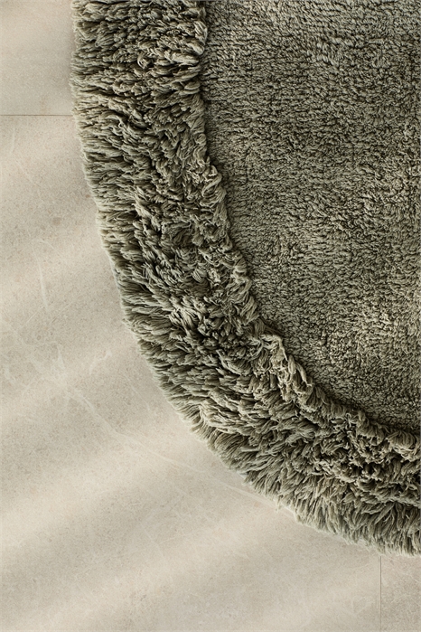 Овальный коврик для ванной с ворсом 1251004004 - Фото 13708854