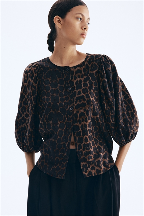 Блузка из льняной смеси 1256527008 - Фото 13710549