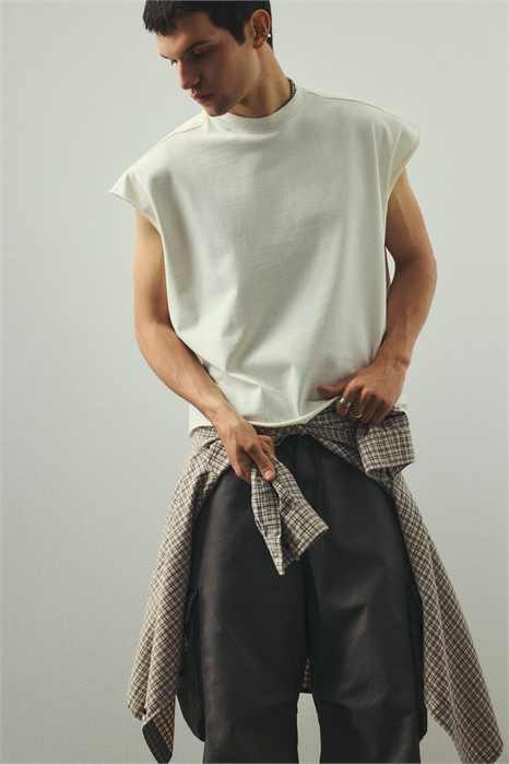 Футболка без рукавов Oversized Fit 1272338004 - Фото 13710747