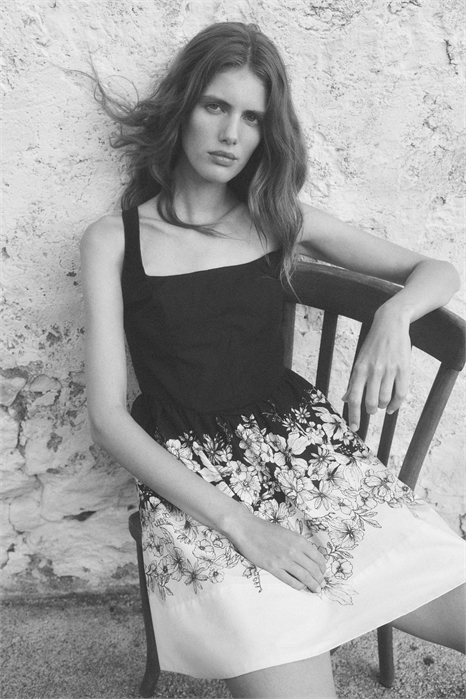 Платье с расклешенной юбкой 1273504004 - Фото 13710797