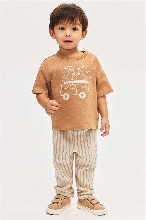 Джоггеры из льняного бленда 1273559008 - Фото 13710803