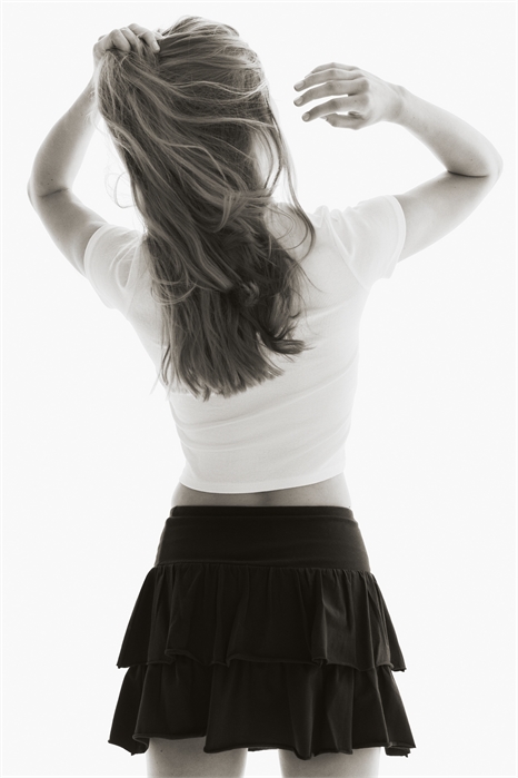 Мини-юбка из многоярусного джерси 1280807005 - Фото 13711032