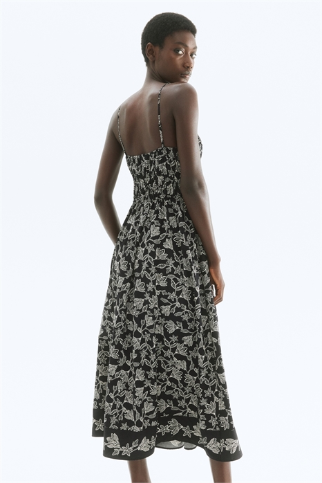 Хлопковое платье на бретельках 1282314006 - Фото 13711138