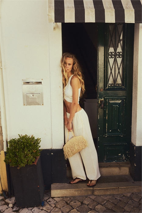 Широкие брюки с завязками 1289609003 - Фото 13711666