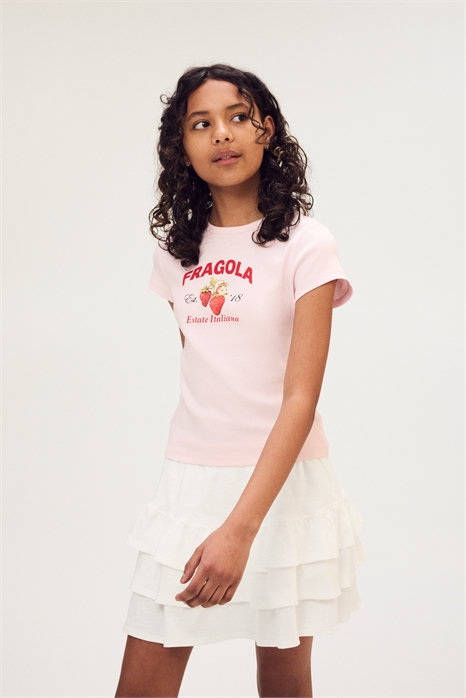 Многоярусная юбка из джерси 1292034002 - Фото 13711955