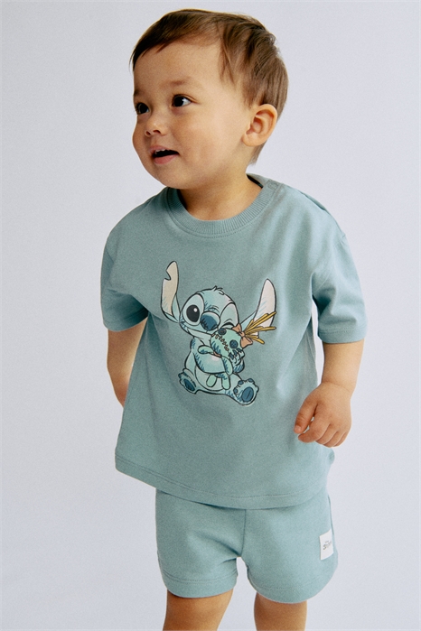 Комплект из 2 частей из хлопкового джерси 1293805002 - Фото 13712302