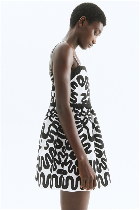 Платье на бретелях с вышивкой 1299640001 - Фото 13712850