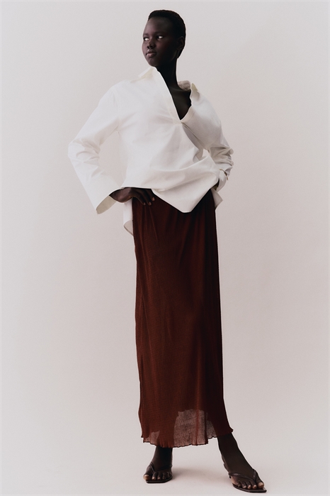 Юбка-макси из плиссе 1290511003 - Фото 13714139