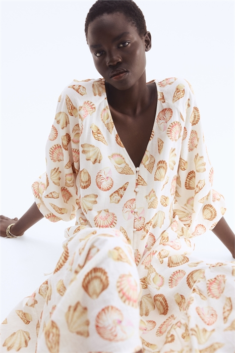 Платье из крепа с завязывающимся поясом 1226566021 - Фото 13714215