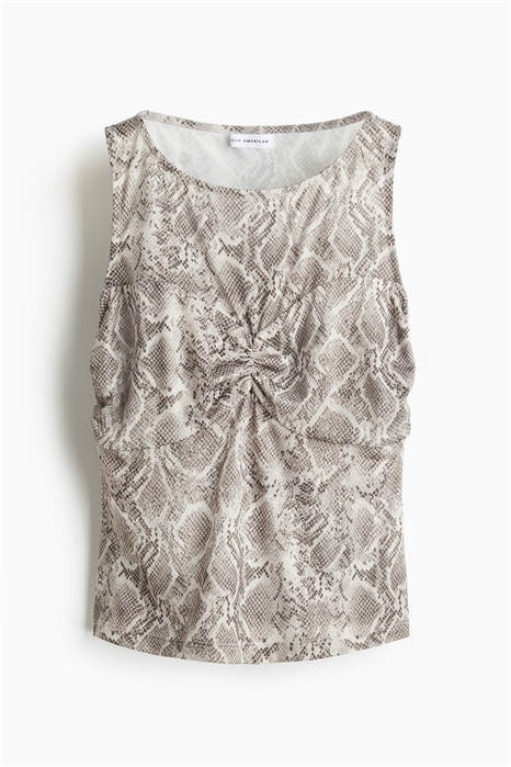 Топ со сборками из джерси Slinky 1292475001 - Фото 13716569